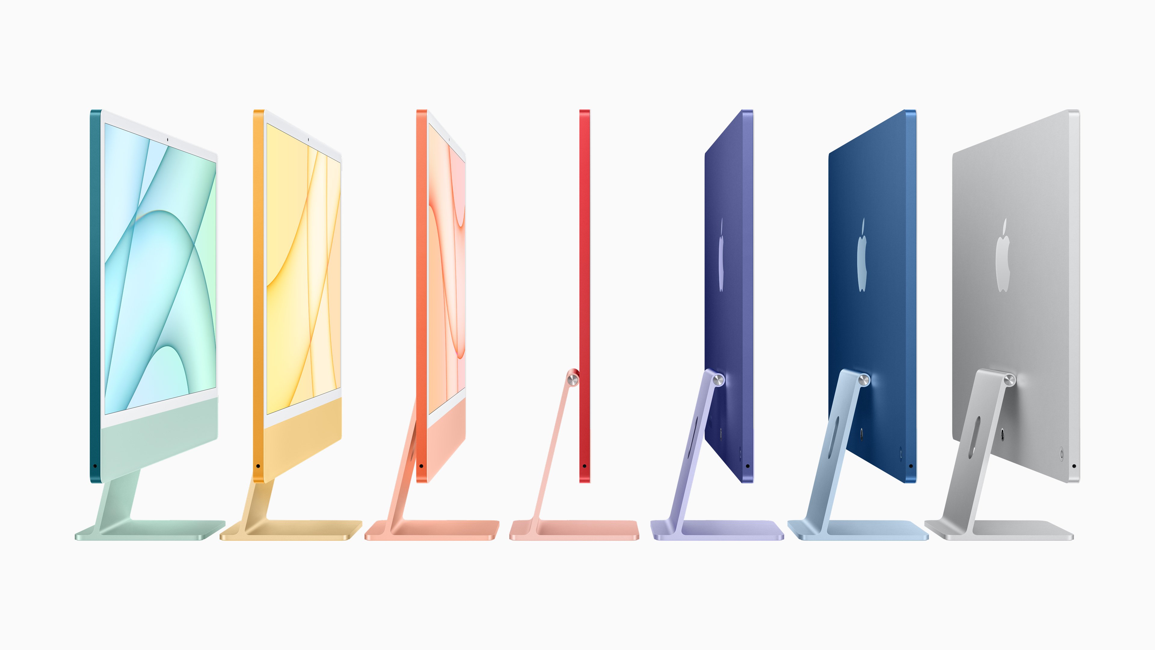 カラフルな7色展開の「iMac」、紛失防止デバイス「AirTag」──アップルが新製品を発表